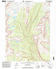 Garfield Basin Utah Historical topographic map, 1:24000 scale, 7.5 X 7.5 Minute, Year 1996