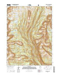 Garfield Basin Utah Current topographic map, 1:24000 scale, 7.5 X 7.5 Minute, Year 2014