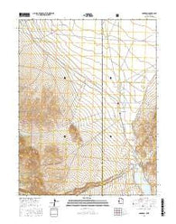 Garrison Utah Current topographic map, 1:24000 scale, 7.5 X 7.5 Minute, Year 2017