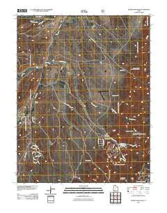 George Mountain Utah Historical topographic map, 1:24000 scale, 7.5 X 7.5 Minute, Year 2011