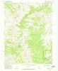 Geyser Peak Utah Historical topographic map, 1:24000 scale, 7.5 X 7.5 Minute, Year 1968