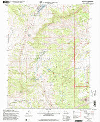 Geyser Peak Utah Historical topographic map, 1:24000 scale, 7.5 X 7.5 Minute, Year 2001