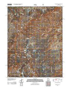 Geyser Peak Utah Historical topographic map, 1:24000 scale, 7.5 X 7.5 Minute, Year 2011