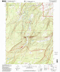 Gilbert Peak NE Utah Historical topographic map, 1:24000 scale, 7.5 X 7.5 Minute, Year 1998
