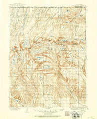 Gilbert Peak Utah Historical topographic map, 1:125000 scale, 30 X 30 Minute, Year 1905