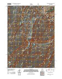 Gilbert Peak NE Utah Historical topographic map, 1:24000 scale, 7.5 X 7.5 Minute, Year 2011