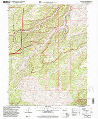 Gilsonite Draw Utah Historical topographic map, 1:24000 scale, 7.5 X 7.5 Minute, Year 1996