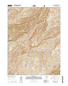 Gilsonite Draw Utah Current topographic map, 1:24000 scale, 7.5 X 7.5 Minute, Year 2014