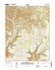 Glendale Utah Current topographic map, 1:24000 scale, 7.5 X 7.5 Minute, Year 2014