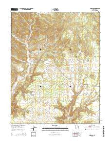 Glendale Utah Current topographic map, 1:24000 scale, 7.5 X 7.5 Minute, Year 2014