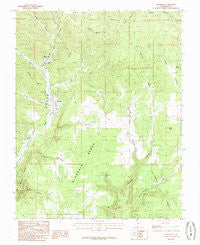 Glendale Utah Historical topographic map, 1:24000 scale, 7.5 X 7.5 Minute, Year 1985