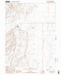 Goblin Valley Utah Historical topographic map, 1:24000 scale, 7.5 X 7.5 Minute, Year 1988