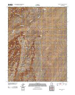 Goblin Valley Utah Historical topographic map, 1:24000 scale, 7.5 X 7.5 Minute, Year 2010