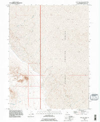 Gold Hill Wash Utah Historical topographic map, 1:24000 scale, 7.5 X 7.5 Minute, Year 1993