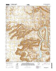 Gold Bar Canyon Utah Current topographic map, 1:24000 scale, 7.5 X 7.5 Minute, Year 2014