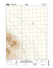 Gold Hill Wash Utah Current topographic map, 1:24000 scale, 7.5 X 7.5 Minute, Year 2014