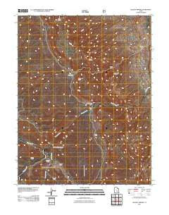 Golden Throne Utah Historical topographic map, 1:24000 scale, 7.5 X 7.5 Minute, Year 2011