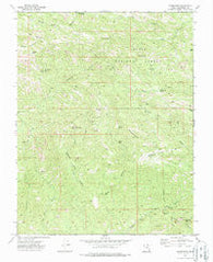 Goldstrike Utah Historical topographic map, 1:24000 scale, 7.5 X 7.5 Minute, Year 1972