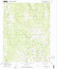 Gooseberry Creek Utah Historical topographic map, 1:24000 scale, 7.5 X 7.5 Minute, Year 1966