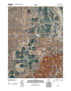 Goshen Utah Historical topographic map, 1:24000 scale, 7.5 X 7.5 Minute, Year 2011