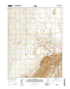 Goshen Utah Current topographic map, 1:24000 scale, 7.5 X 7.5 Minute, Year 2014