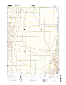 Goshen Pass Utah Current topographic map, 1:24000 scale, 7.5 X 7.5 Minute, Year 2014