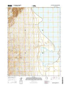 Goshen Valley North Utah Current topographic map, 1:24000 scale, 7.5 X 7.5 Minute, Year 2014