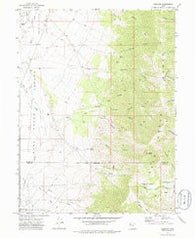 Goshute Utah Historical topographic map, 1:24000 scale, 7.5 X 7.5 Minute, Year 1972