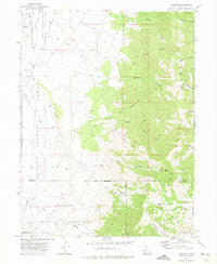 Goshute Utah Historical topographic map, 1:24000 scale, 7.5 X 7.5 Minute, Year 1972