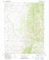 Goshute Utah Historical topographic map, 1:24000 scale, 7.5 X 7.5 Minute, Year 1972