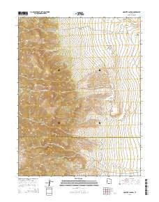 Goshute Canyon Utah Current topographic map, 1:24000 scale, 7.5 X 7.5 Minute, Year 2014