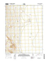 Goshute Wash Utah Current topographic map, 1:24000 scale, 7.5 X 7.5 Minute, Year 2014