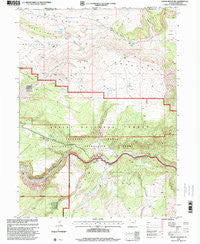 Goslin Mountain Utah Historical topographic map, 1:24000 scale, 7.5 X 7.5 Minute, Year 1996