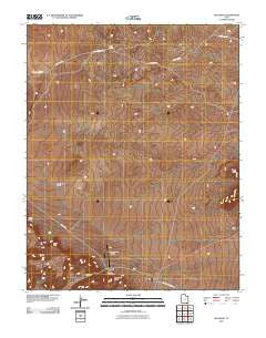 Goulding Utah Historical topographic map, 1:24000 scale, 7.5 X 7.5 Minute, Year 2011