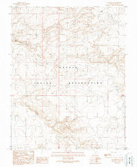 Goulding NW Utah Historical topographic map, 1:24000 scale, 7.5 X 7.5 Minute, Year 1989