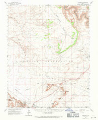 Goulding Utah Historical topographic map, 1:62500 scale, 15 X 15 Minute, Year 1963