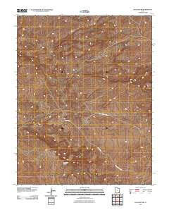 Goulding NW Utah Historical topographic map, 1:24000 scale, 7.5 X 7.5 Minute, Year 2011
