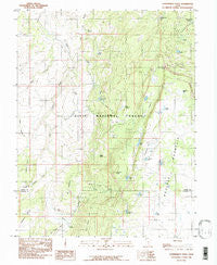 Government Point Utah Historical topographic map, 1:24000 scale, 7.5 X 7.5 Minute, Year 1985