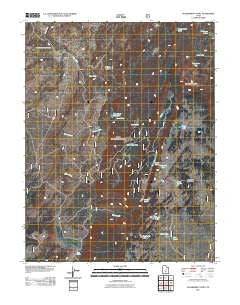 Government Point Utah Historical topographic map, 1:24000 scale, 7.5 X 7.5 Minute, Year 2011