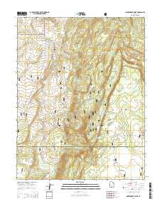 Government Point Utah Current topographic map, 1:24000 scale, 7.5 X 7.5 Minute, Year 2014