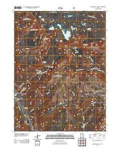Grandaddy Lake Utah Historical topographic map, 1:24000 scale, 7.5 X 7.5 Minute, Year 2011