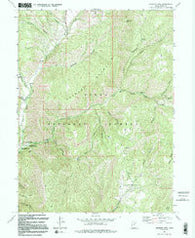 Granger Mtn Utah Historical topographic map, 1:24000 scale, 7.5 X 7.5 Minute, Year 1994