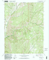 Granger Mtn Utah Historical topographic map, 1:24000 scale, 7.5 X 7.5 Minute, Year 1994