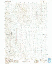 Granite Mountain Utah Historical topographic map, 1:24000 scale, 7.5 X 7.5 Minute, Year 1991