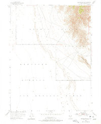 Granite Peak SE Utah Historical topographic map, 1:24000 scale, 7.5 X 7.5 Minute, Year 1954