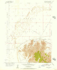 Granite Peak Utah Historical topographic map, 1:24000 scale, 7.5 X 7.5 Minute, Year 1954