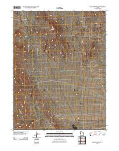 Granite Mountain Utah Historical topographic map, 1:24000 scale, 7.5 X 7.5 Minute, Year 2010