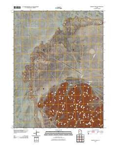 Granite Peak Utah Historical topographic map, 1:24000 scale, 7.5 X 7.5 Minute, Year 2011