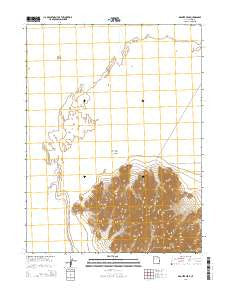 Granite Peak Utah Current topographic map, 1:24000 scale, 7.5 X 7.5 Minute, Year 2014
