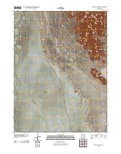 Granite Peak SE Utah Historical topographic map, 1:24000 scale, 7.5 X 7.5 Minute, Year 2010
